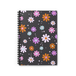 Flower Power Spiral Notebook - Ruled Line (ONLINE ORDER ONLY)
