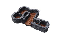 WarLock Tiles: Expansion Pack - 1 in. Dungeon Angles & Curves