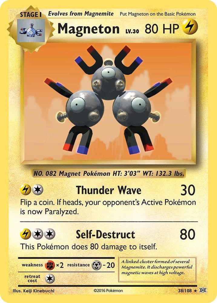 Magneton (38/108) (Theme Deck Exclusive) [XY: Evolutions] (Online Only)