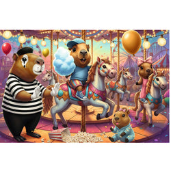 Trefl Kids Capybaras on Vacation 100 Piece Kids Puzzle (ONLINE ORDER ONLY)