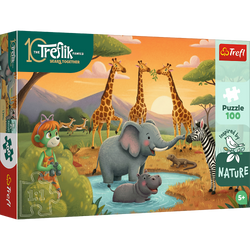 Trefl Kids Treflik Family - The Cheerful Crew 100 Piece Puzzle (ONLINE ORDER ONLY)