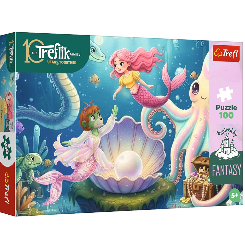 Trefl Kids Inspired By Fantasy In The Land of Mermaids 100 Piece Kids Puzzle (ONLINE ORDER ONLY)