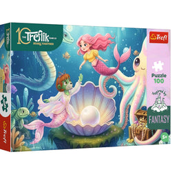 Trefl Kids Inspired By Fantasy In The Land of Mermaids 100 Piece Kids Puzzle (ONLINE ORDER ONLY)
