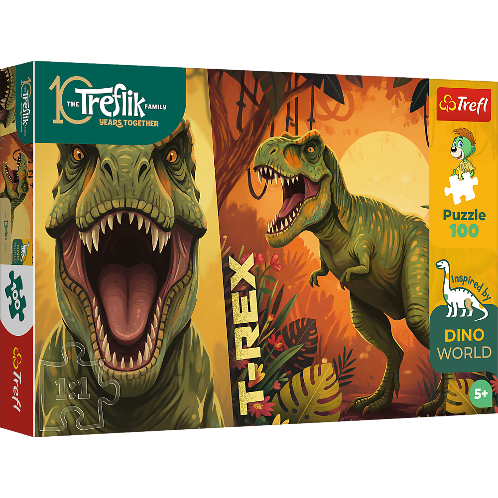 Trefl Kids Treflik Family - Inspired By Nature T-Rex 100 Piece Puzzle (ONLINE ORDER ONLY)