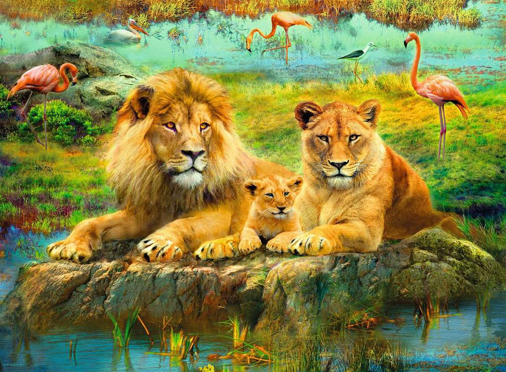 Puzzle: Lions in the Savanna