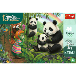 Trefl Kids Treflik Family - Inspired By Nature Pandas 100 Piece Puzzle (ONLINE ORDER ONLY)