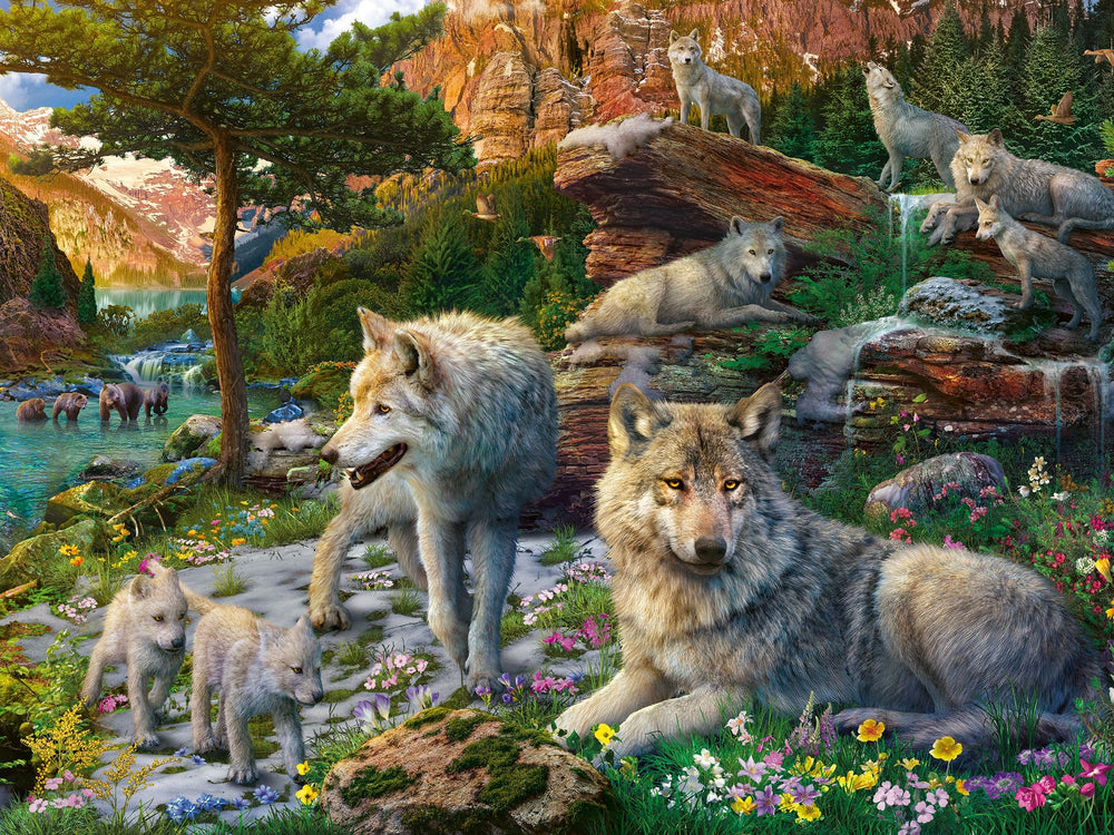 Puzzle: Wolf Wilderness (ONLINE ORDER ONLY)