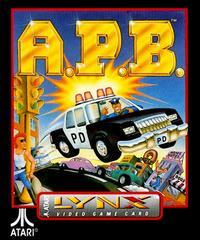 A.P.B. - Atari Lynx (ONLINE ORDER ONLY)