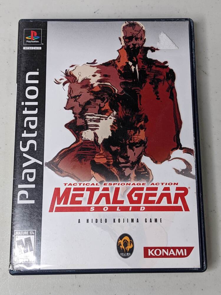 Metal Gear Solid (Long Box) (Playstation) (ONLINE ORDER ONLY)
