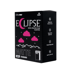 ECLIPSE® Matte Standard DECK PROTECTOR® Sleeves: Hot Pink - 105ct