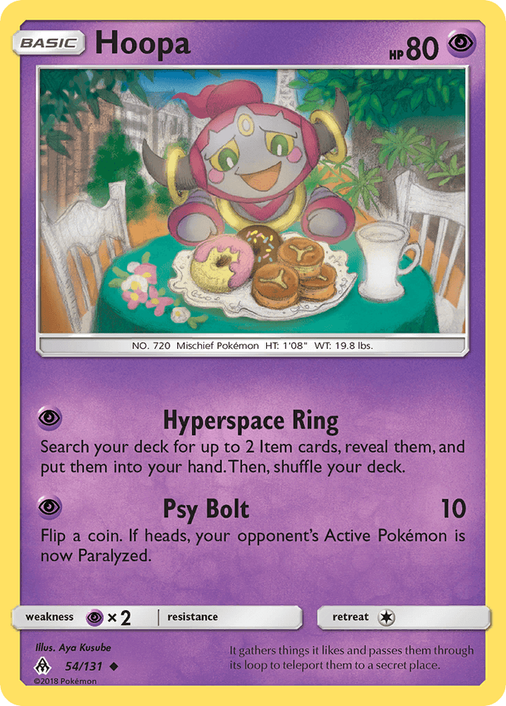 Hoopa (54/131) [Sun & Moon: Forbidden Light] (Online Only)