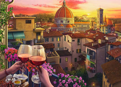 Puzzle: Large Format - Cozy Wine Terrace (ONLINE ORDER ONLY)