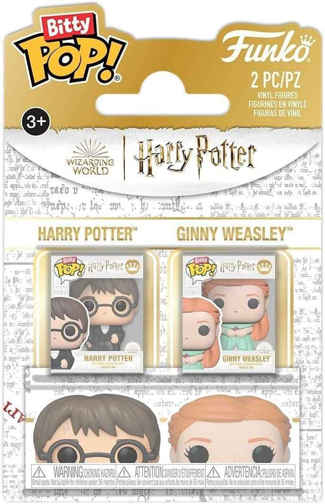 Funko Bitty Pop! Harry Potter: Harry Potter & Ginny Weasley 2-Pack (ONLINE ORDER ONLY)