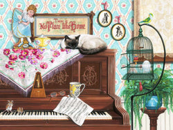 Puzzle: Large Format - Piano Cat (ONLINE ORDER ONLY)