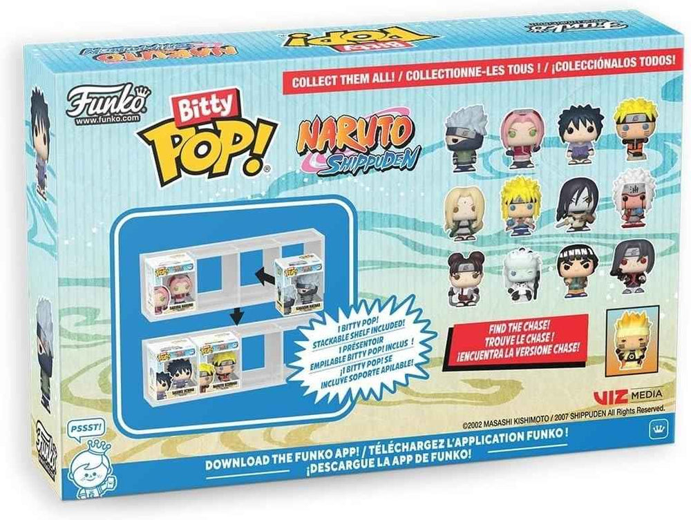 Funko Bitty Pop! Naruto: Shippuden 4-Pack Team 2 (ONLINE ORDER ONLY)