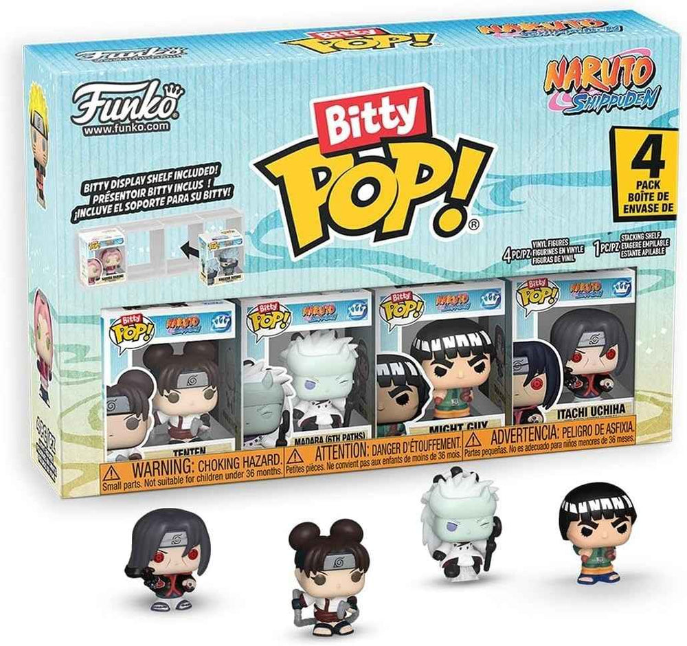 Funko Bitty Pop! Naruto Shippuden 4-Pack Battles (ONLINE ORDER ONLY)
