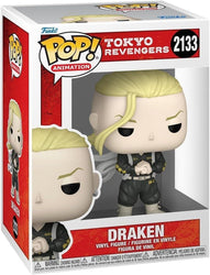 Funko Pop! Anime Tokyo Revengers Draken Vinyl Figure #2133 w/ Protector