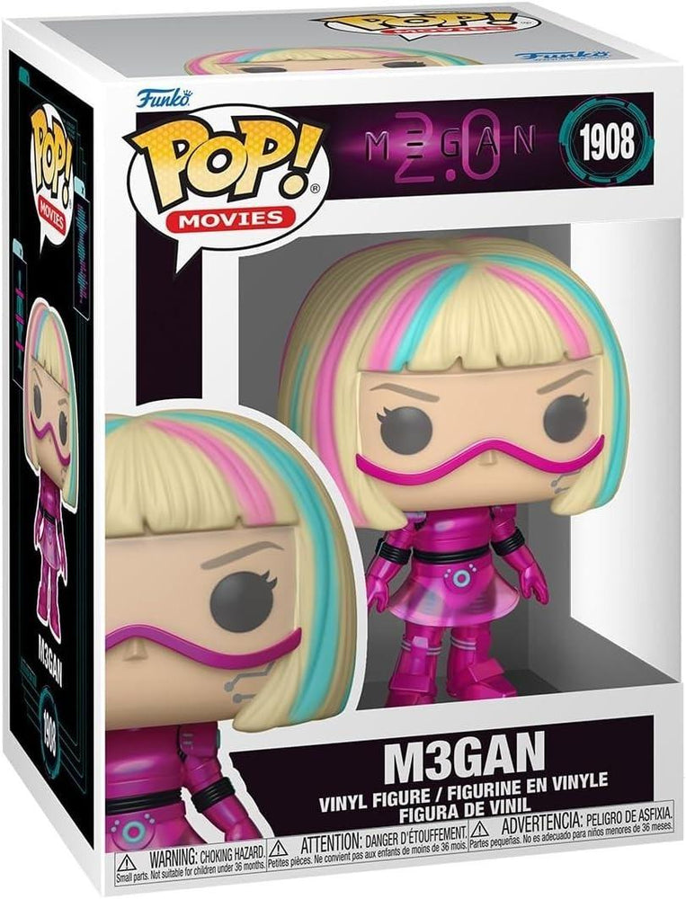 Funko Pop! Movies M3GAN 2.0 M3GAN (Cyberpunk) Vinyl Figure #1908 with Funko Protector (ONLINE ORDER ONLY)