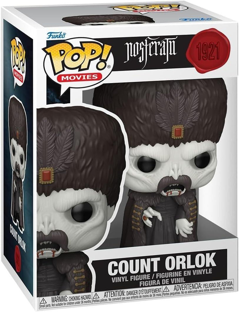 Funko Pop! Movies Nosferatu (2024) Count Orlok with Coat Vinyl Figure #1921 with Funko Protector (ONLINE ORDER ONLY)