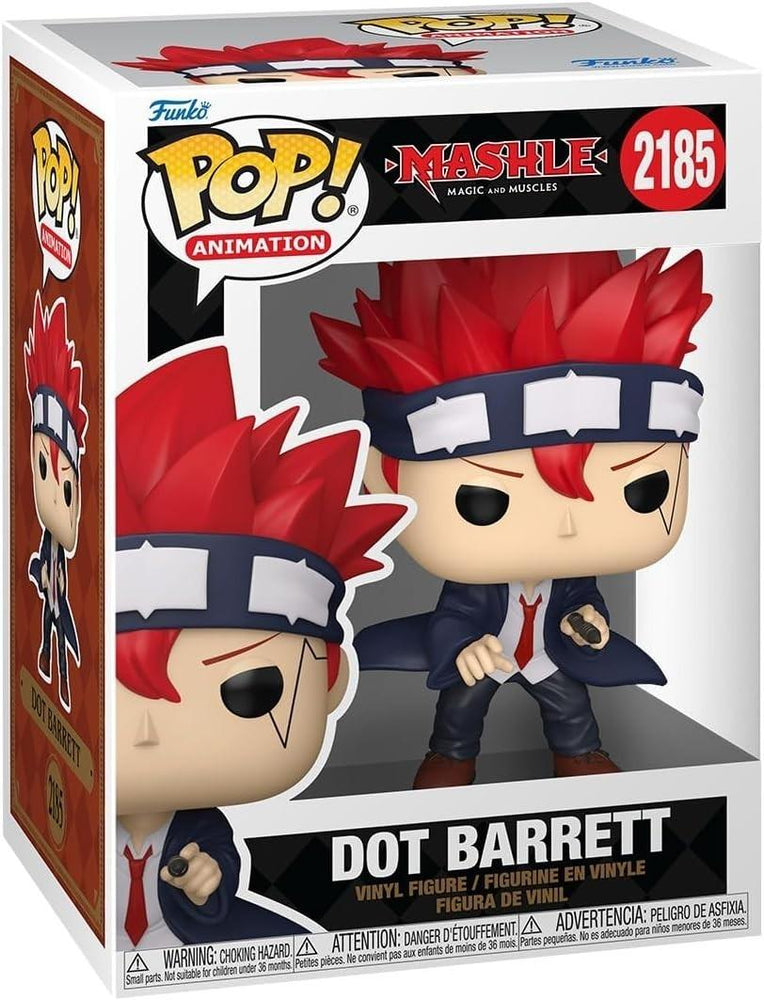 Funko Pop! Anime Mashle: Magic and Muscles Dot Barrett Vinyl Figure #2185 with Funko Protector