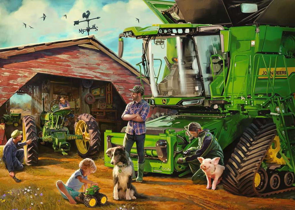 Puzzle: John Deere - Then & Now (ONLINE ORDER ONLY)