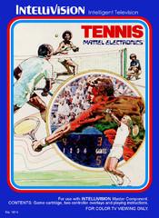 Tennis - Intellivision (ONLINE ORDER ONLY)