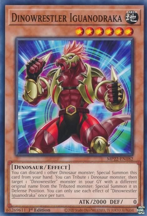 Dinowrestler Iguanodraka [MP22-EN182] Common (ONLINE ORDER ONLY)