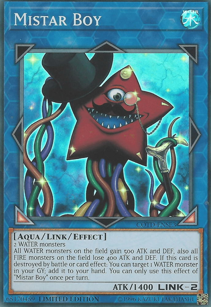 Mistar Boy [COTD-ENSE3] Super Rare (ONLINE ORDER ONLY)