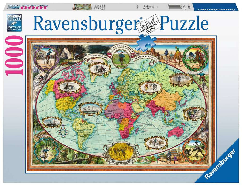 Puzzle: Bicycle Ride Around the World (ONLINE ORDER ONLY)