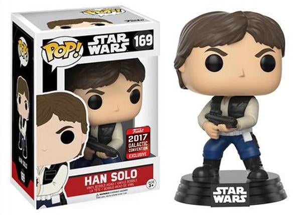 Han Solo (Action Pose) 169 - 2017 Galactic Convention Exclusive (Online Order Only)