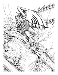 Anime Chronicles: Devil’s Edge – A Chainsaw Man Coloring Book (Volume 4) PDF (ONLINE ORDER ONLY)