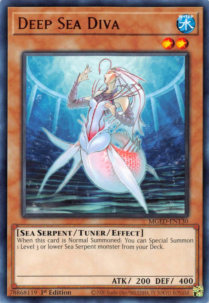 Deep Sea Diva [MGED-EN130] Rare (ONLINE ORDER ONLY)