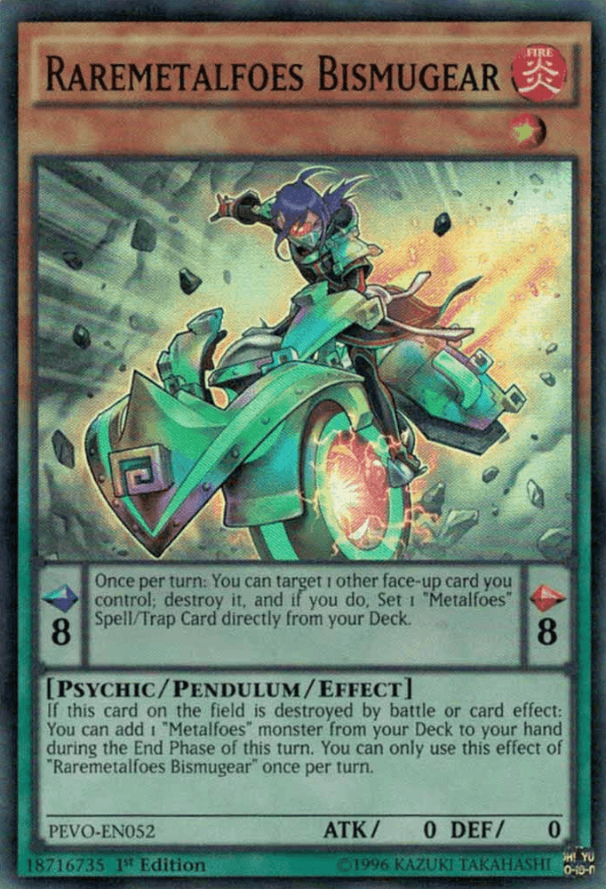 Raremetalfoes Bismugear [PEVO-EN052] Super Rare (ONLINE ORDER ONLY)