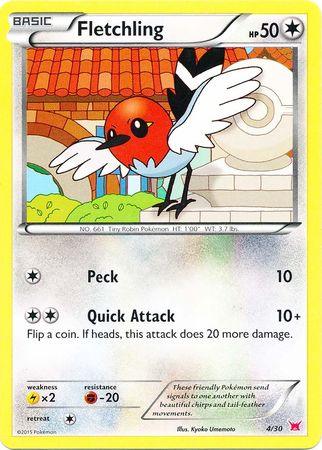 Fletchling (4/30) [XY: Trainer Kit 2 - Latias] (Online Only)
