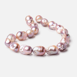 16x13-21x16mm Tri-Color Ultra Baroque Freshwater Pearls 15.5 inch 20 pieces AA (ONLINE ORDER ONLY)