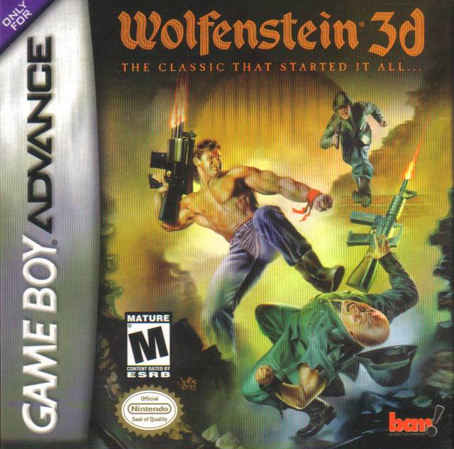 Wolfenstein 3D (Gameboy Advance) (ONLINE ORDER ONLY)