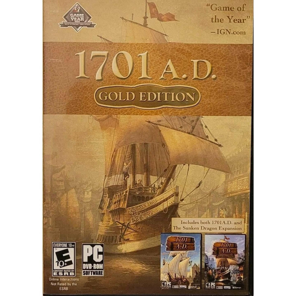 1701 A.D. Gold Edition - PC (Online Order Only)