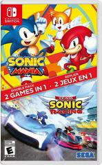 Sonic Mania + Team Sonic Racing Double Pack - Nintendo Switch (ONLINE ORDER ONLY)