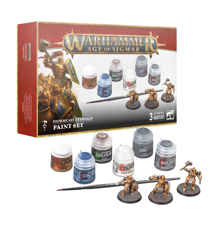 Stormcast Eternals Paints Set (ONLINE ORDER ONLY)