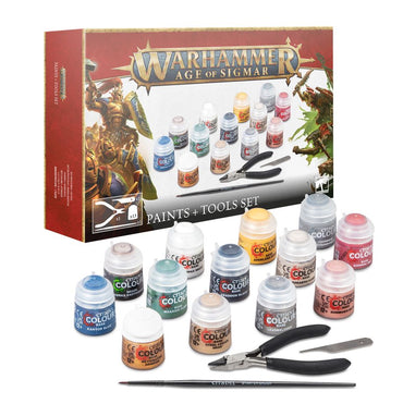 Age of Sigmar Paint + Tool Set - Anime Imports LLC