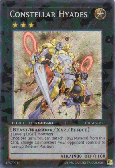 Constellar Hyades [DT07-EN037] Super Rare (ONLINE ORDER ONLY)