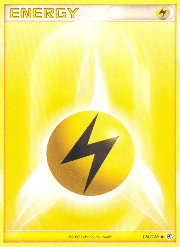 Lightning Energy (126/130) [Diamond & Pearl: Base Set] (Online Only)