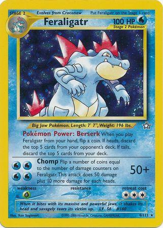 Feraligatr (4/111) [Neo Genesis Unlimited] (Online Only)