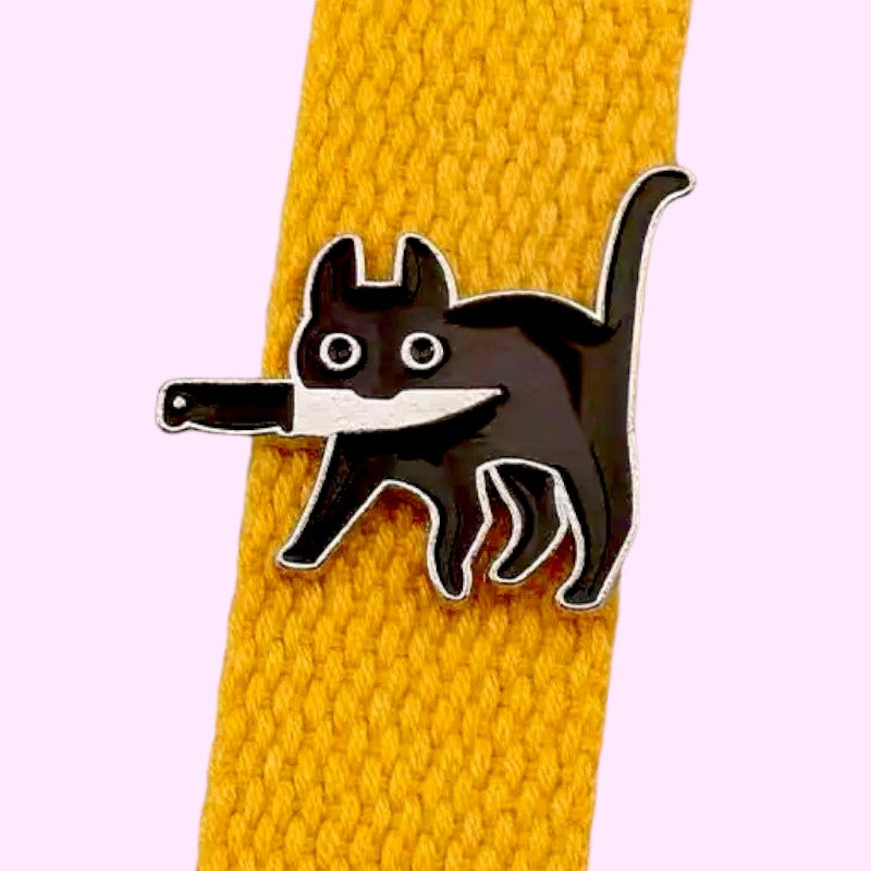 Killer Kitty Pin (Online Order Only)