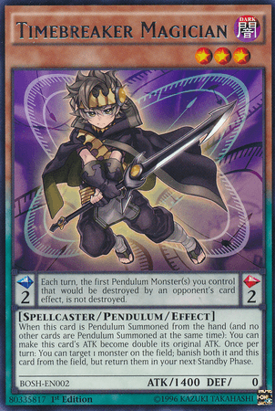 Timebreaker Magician [BOSH-EN002] Rare (ONLINE ORDER ONLY)