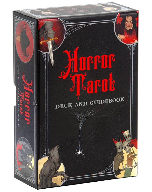 Horror Tarot Deck and Guidebook (ONLINE ORDER ONLY)