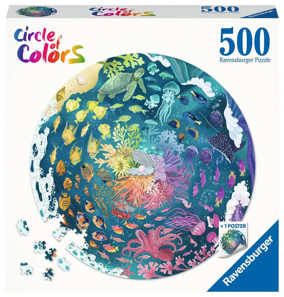 Puzzle: Circle of Colors - Ocean (ONLINE ORDER ONLY)