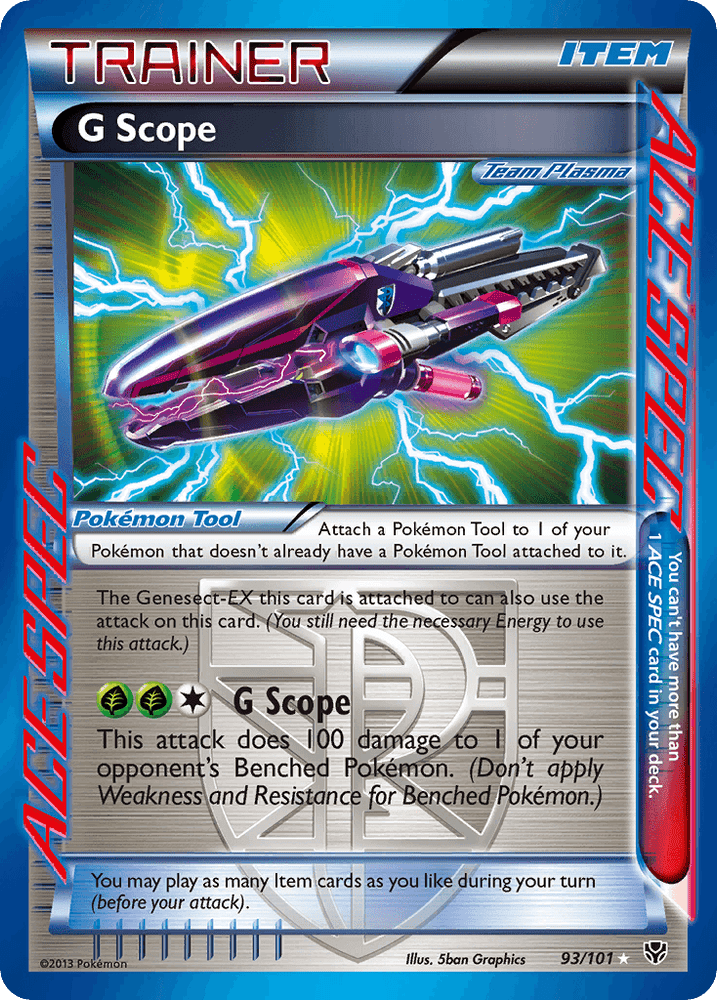 G Scope (93/101) [Black & White: Plasma Blast] (Online Only)
