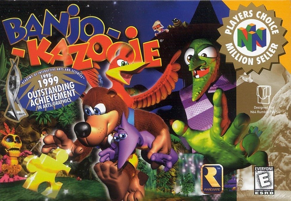 Banjo-Kazooie (Player's Choice) (Nintendo 64) (Online Order Only)