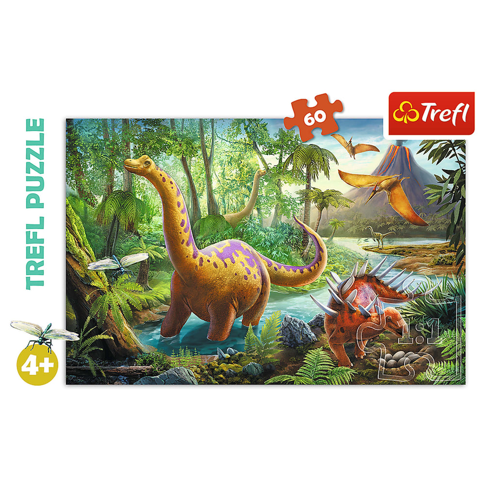 Trefl Preschool Dinosaur Migration 60 Piece Puzzle (ONLINE ORDER ONLY)
